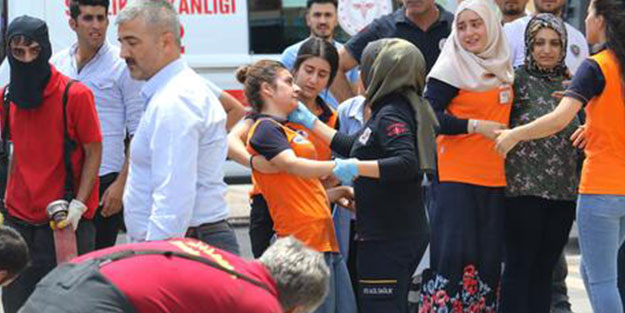 Diyarbakır'da felaketin eşiğinden dönüldü! 50 kişi tahliye edildi