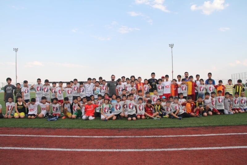 Diyarbakır’da futbola yoğun ilgi 