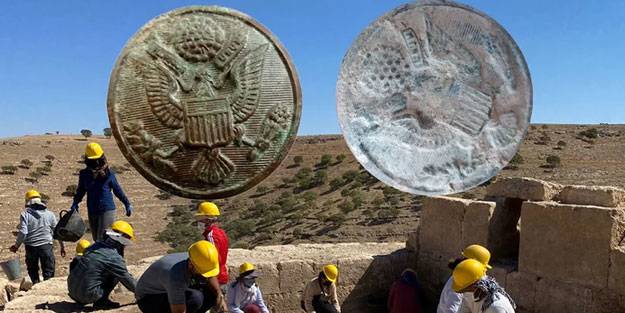 Diyarbakır'da gizemli ABD rozeti bulundu! Üzerindeki yazı şaşırttı