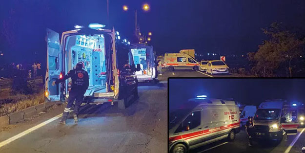 Diyarbakır’da iki ayrı kaza: 16 yaralı