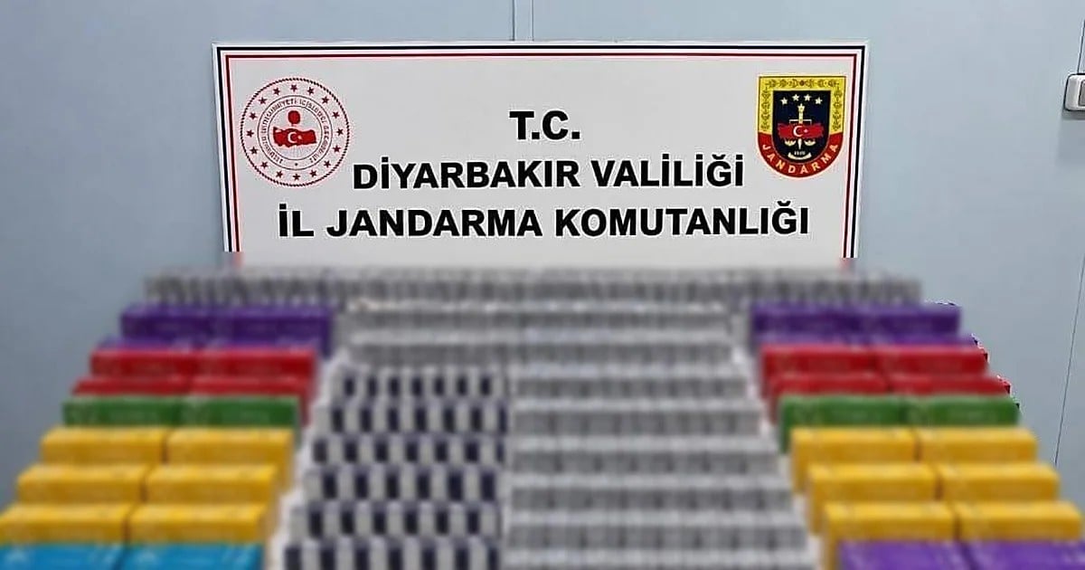 Diyarbakır'da jandarmanın kaçakçılık operasyonlarında 41 şüpheliye yasal işlem yapıldı
