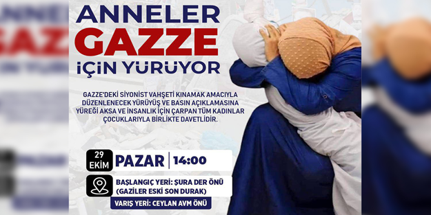 Diyarbakır'da kadınlar Gazze için yürüyecek