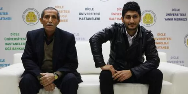 Diyarbakır'da karaciğerini verdiği babasının...