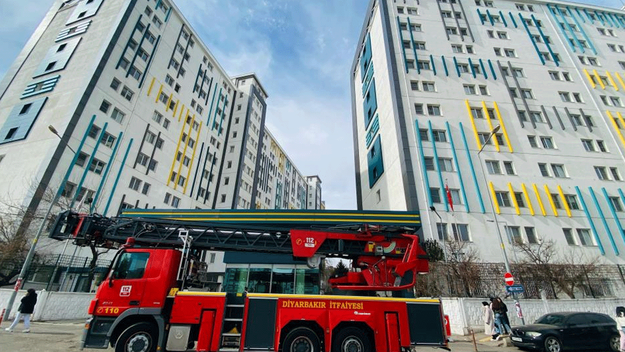 Diyarbakır'da korku dolu anlar