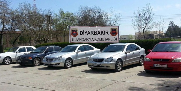 Diyarbakır’da lüks araç operasyonu