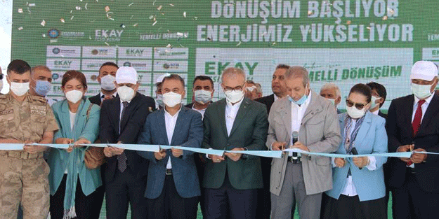 Diyarbakır'da metan gazından elektrik üretim tesisi açıldı