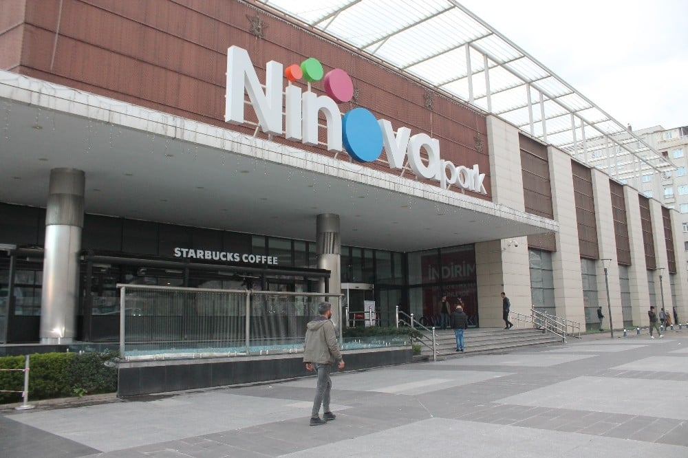 Diyarbakır’da Ninova Park AVM korona virüs nedeniyle geçici olarak ...