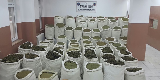 Diyarbakır'da operasyon! 7 ton esrar ele geçirildi