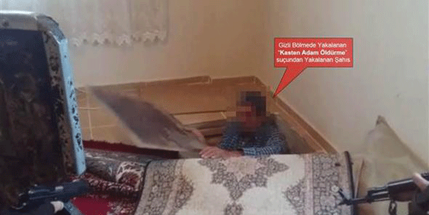 Diyarbakır'da operasyon: Gizli bölmede yakalandı!