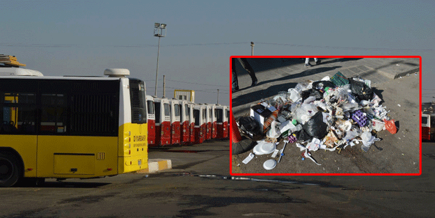 Diyarbakır’da otobüsler çalışmıyor, çöpler toplanmıyor!