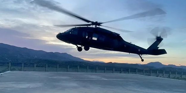 Diyarbakır'da oy pusulaları askeri helikopterle taşındı