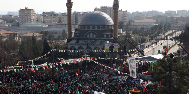 Diyarbakır'da Peygamber'e saygı mitingi