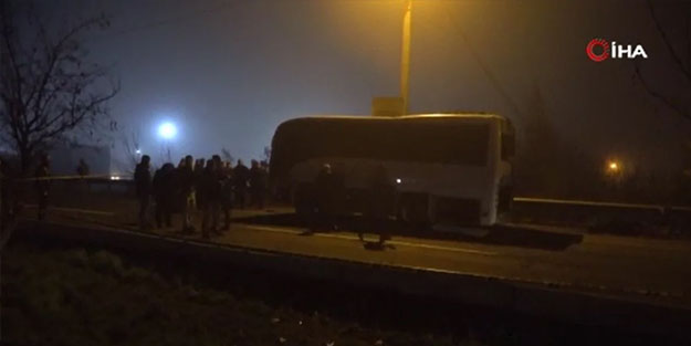 Diyarbakır'da polis servis aracına hain saldırı