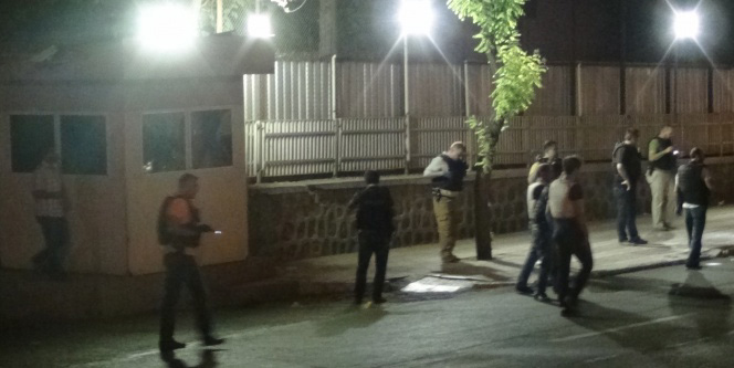 Hainler polise saldırdı!