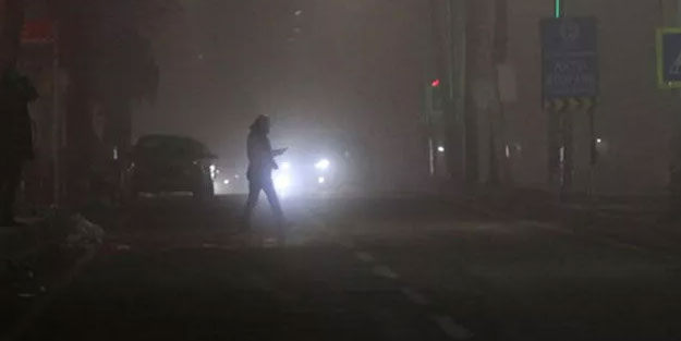 Diyarbakır'da sis uçuşları etkiledi