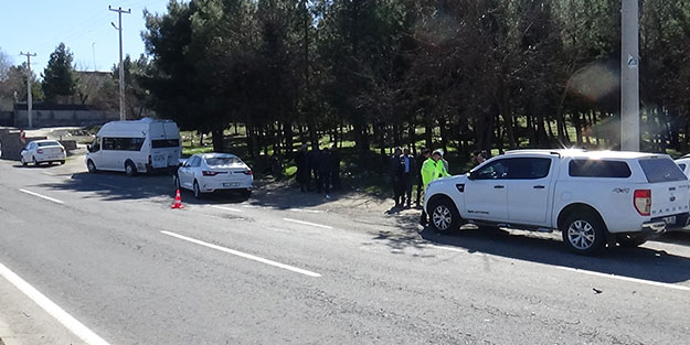 Diyarbakır'da trafik kazası: Yaralılar var