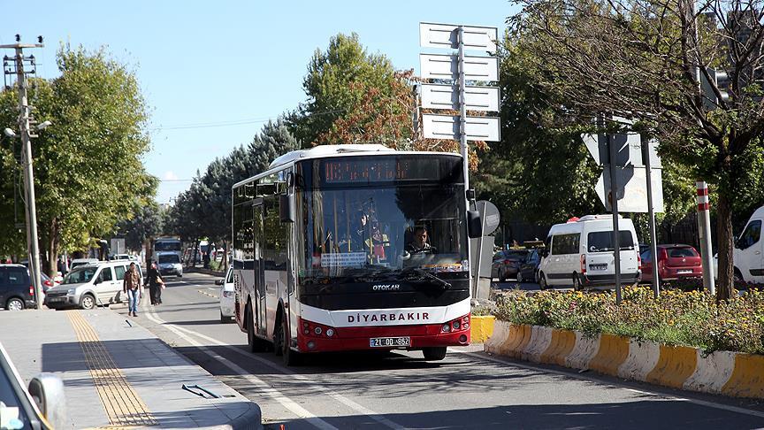 Diyarbakır'da vatandaşlara toplu ulaşım ücretsiz