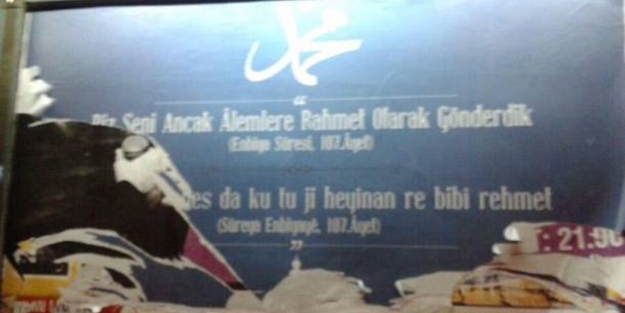 Peygamberimize önce hakaret sonra saldırı!