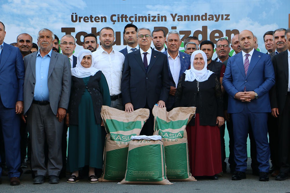 Diyarbakırlı çiftçilere 13 milyon TL değerinde kırmızı mercimek tohumu desteği