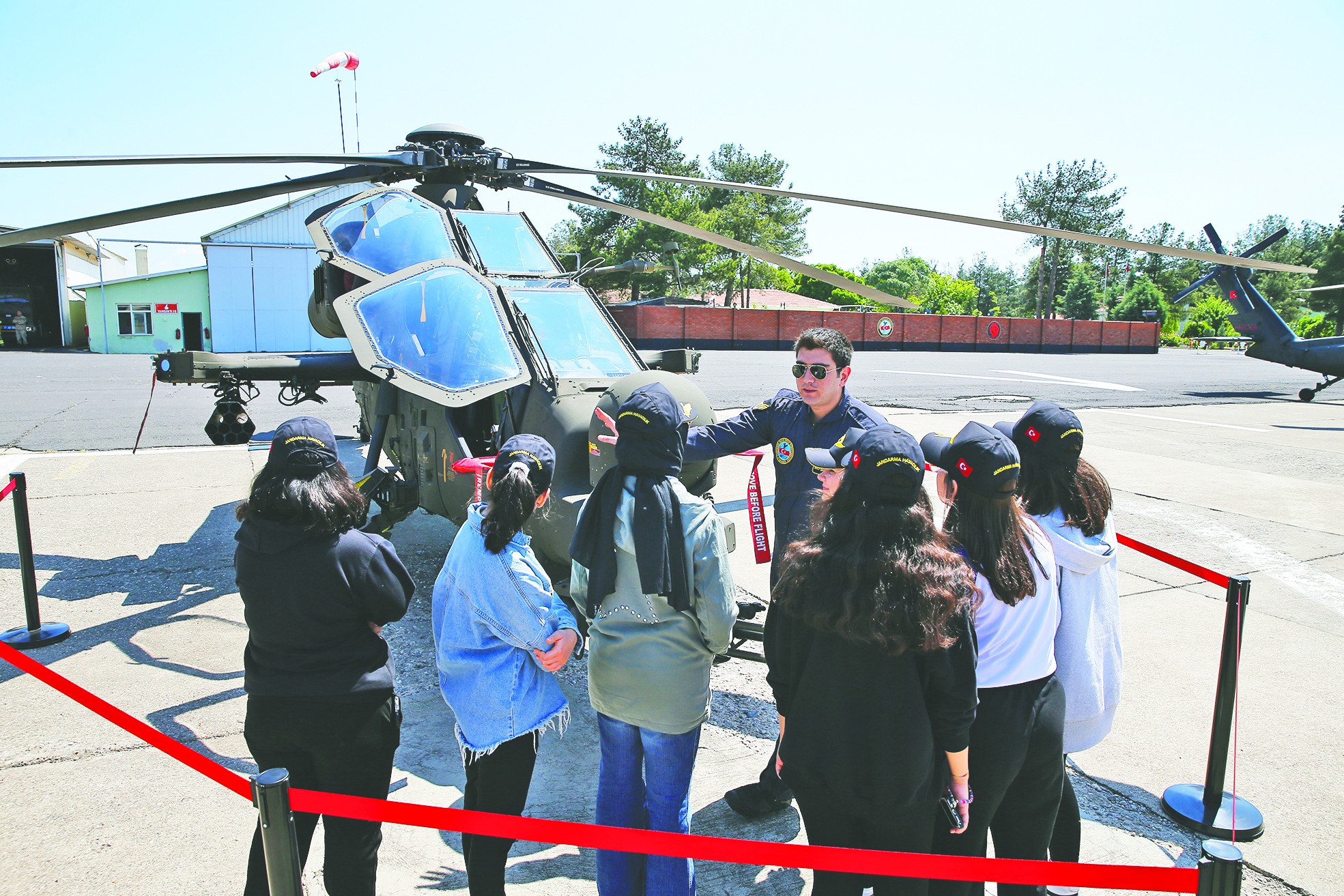 Diyarbakırlı gençler çelik kanatlarla buluştu