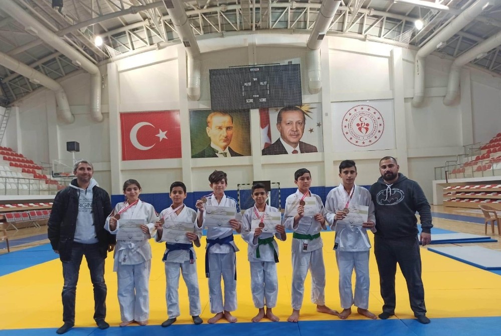 Diyarbakırlı judoculardan 6 madalya 