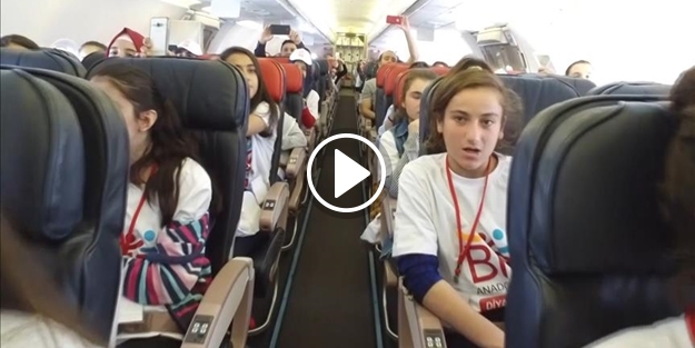 Diyarbakırlı öğrencilerin 'Çanakkale Türküsü' ile yolculuğu böyle görüntülendi