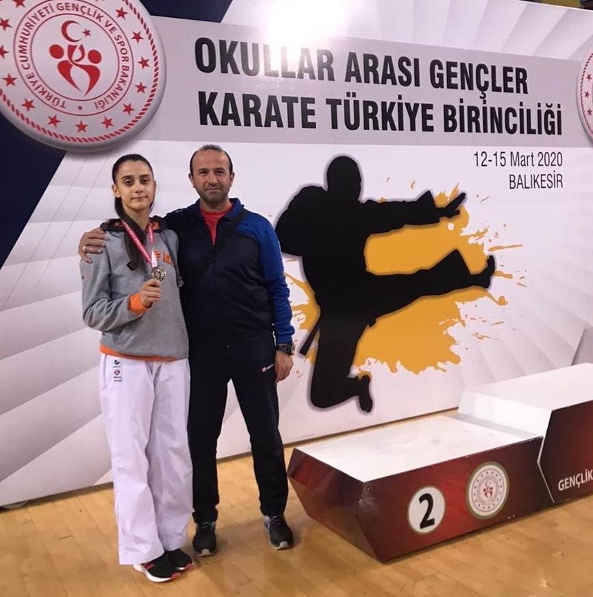 Diyarbekirsporlu karateci Türkiye ikincisi oldu 