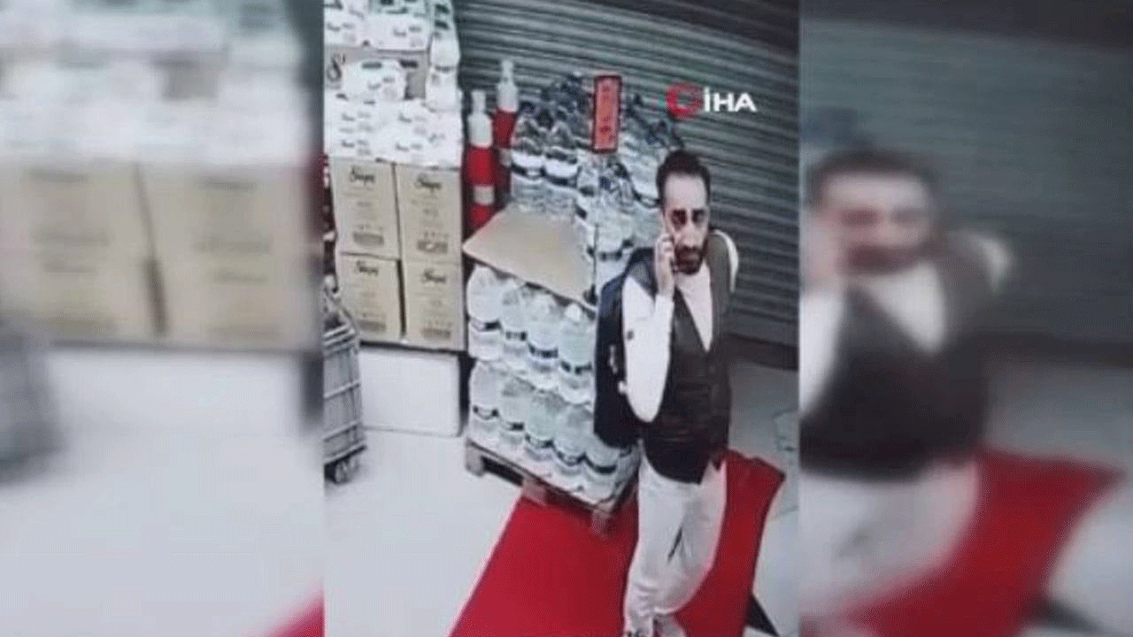 Dizi oyuncusu valiz çalarken yakalandı!