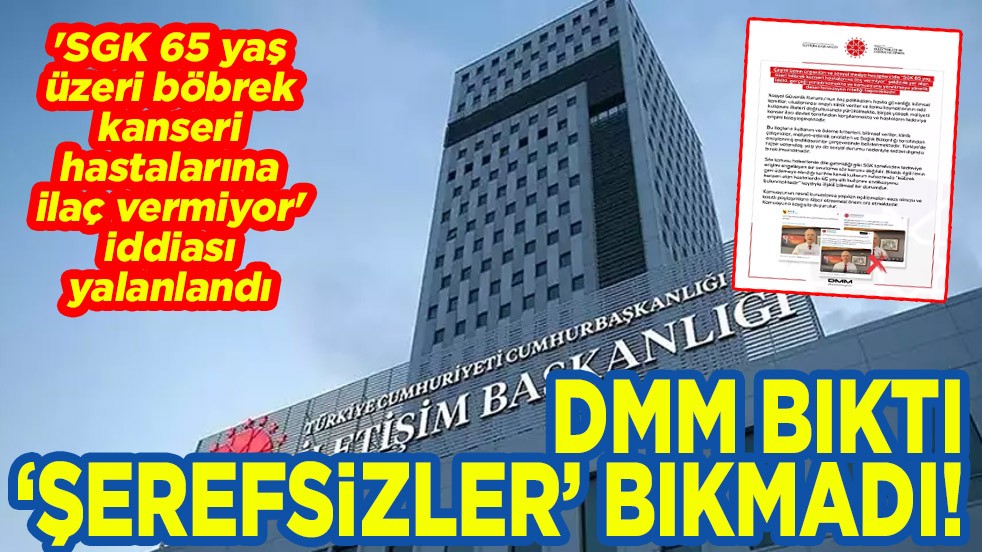 DMM bıktı “Şerefsizler” bıkmadı