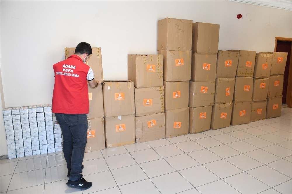 DMO Adana’ya 250 bin adet maske gönderdi 
