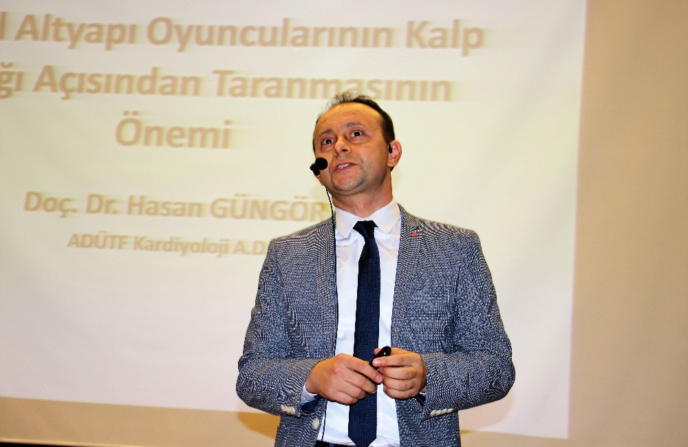 Doç. Dr. Hasan Güngör: “Çocuklarımızı saha içinde kaybetmemek için taramadan geçirmeliyiz” 