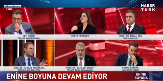 Habertürk TV'de 'sosyal devlet' tartışması!