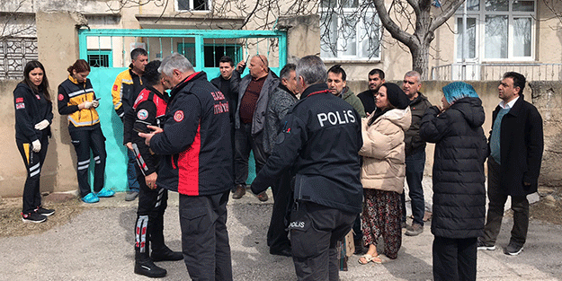 Doğal gaz kaçağı için eve giren polis dehşetle karşılaştı