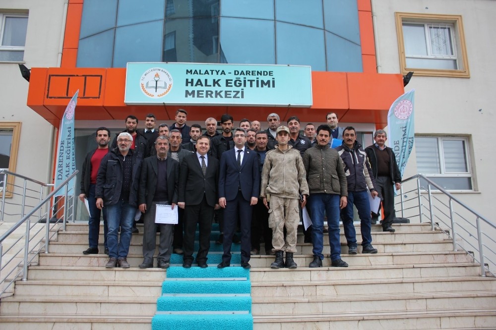 “Doğal gaz Yakıtlı Kalorifer Ateşleme ” kurs sertifikaları verildi 