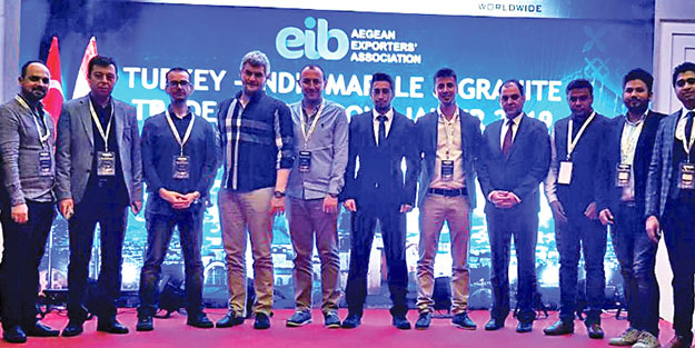 Doğal taş ihracatçıları Hindistan’a odaklandı