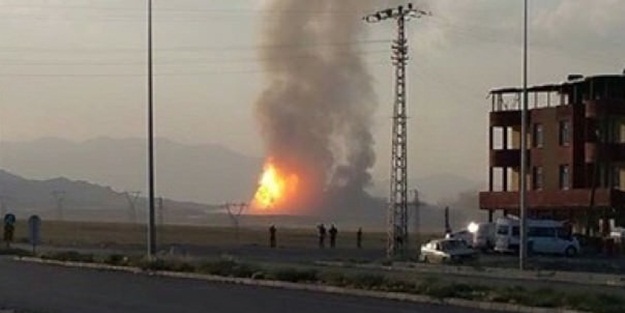 Doğalgaz boru hattına saldırı