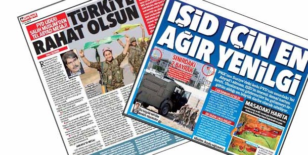 Doğan medyası PYD'nin avukatlığına soyundu