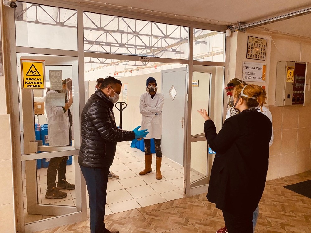 Doğan’dan fedakar okula teşekkür ziyareti 