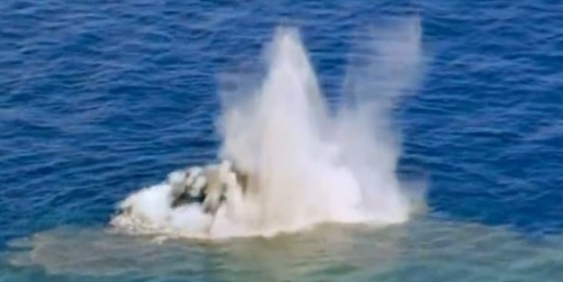 Doğanın en nadir görüntüsü! Ada nasıl oluşuyor?