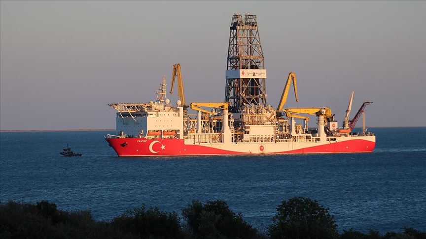 Doğu Akdeniz'deki 2. sondaj çalışmasını tamamlayan 'Yavuz' Mersin açıklarında
