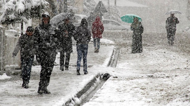 Doğu Anadolu'da kar yağışı uyarısı