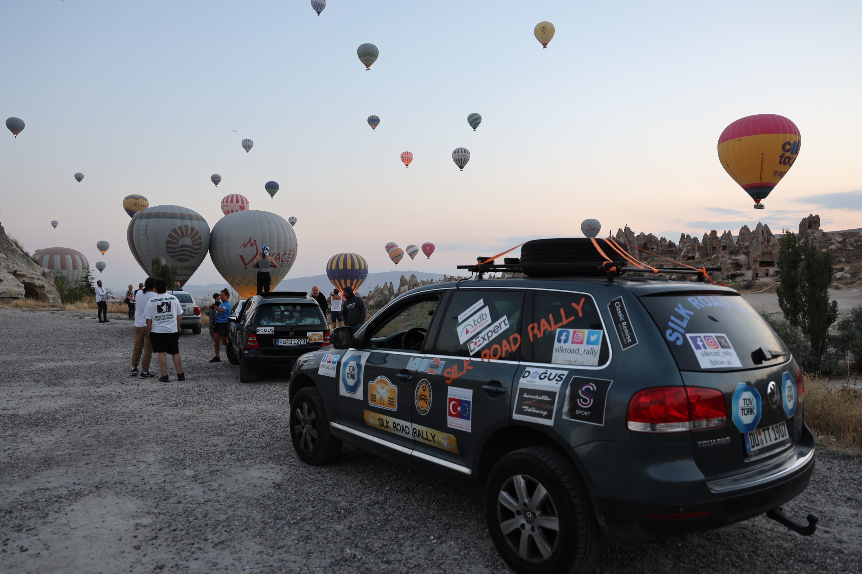 Doğu Batı Dostluk ve İpek Yolu Rallisi Kapadokya’ya ulaştı