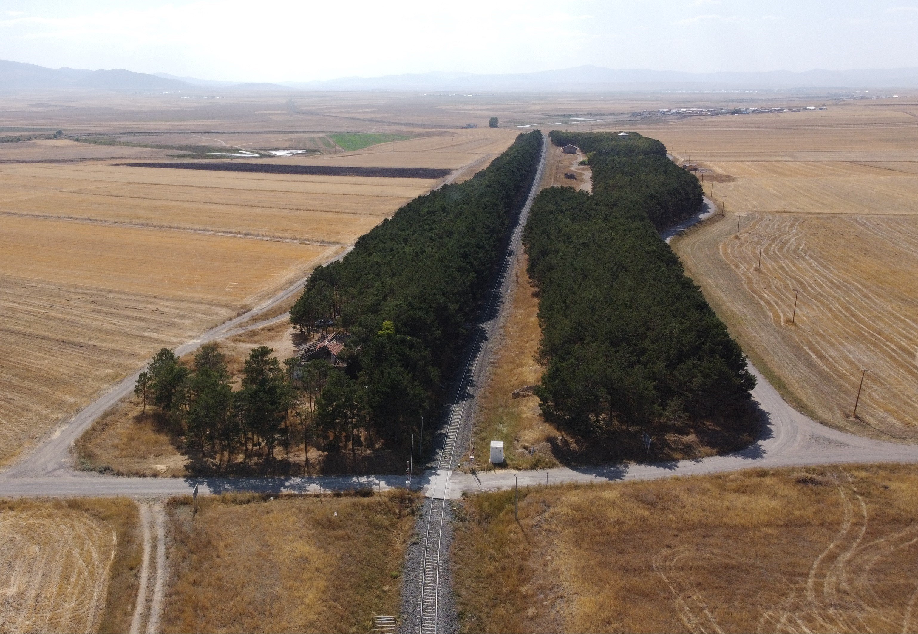 Doğu bozkırında saklı cennet! Benliahmet istasyonu sonbaharla büyüledi