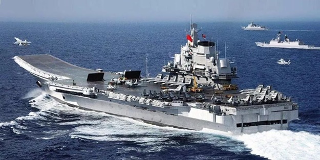 Doğu Çin Denizi'nde askeri tatbikat