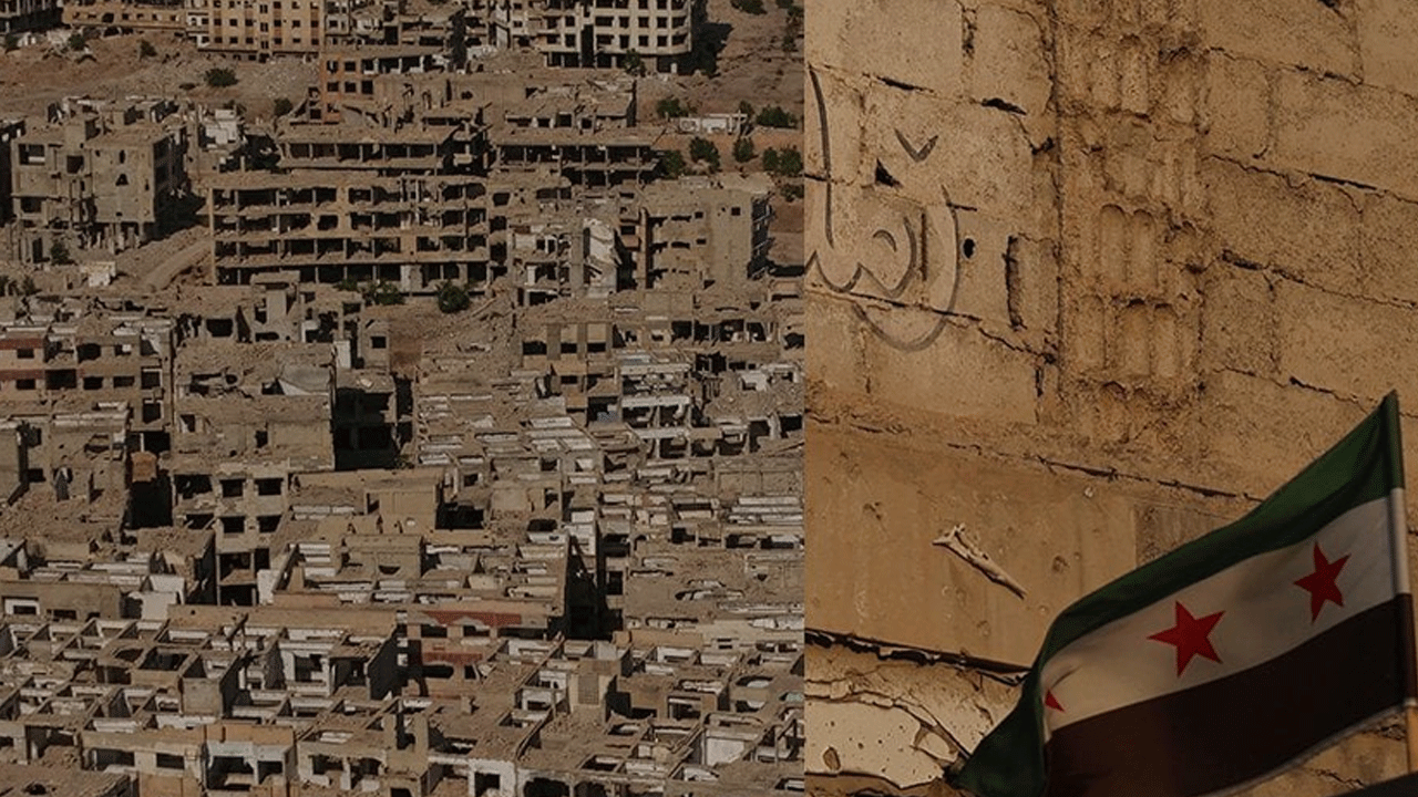 Doğu Guta’da acı hatıra! Suriyeliler kimyasal saldırı kurbanlarını andı