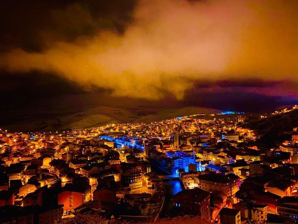 Doğu Karadeniz’de en düşük hava sıcaklığı Bayburt’ta ölçüldü 