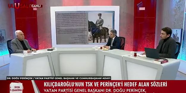 Doğu Perinçek'ten Kılıçdaroğlu'na TSK eleştirisi!