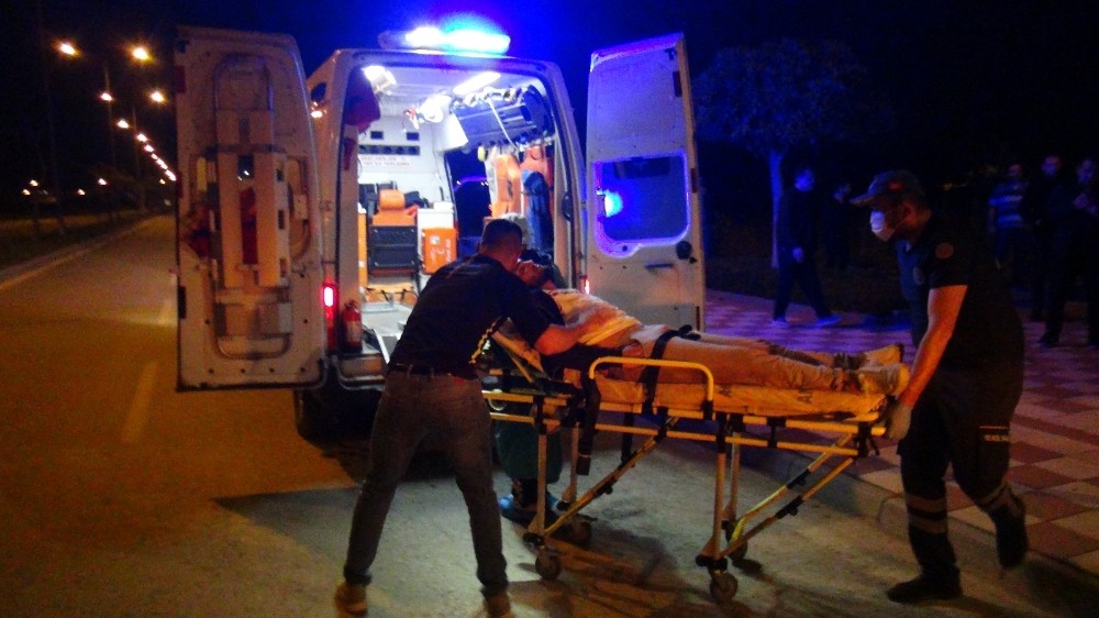 Doğum günü dönüşü araç şarampole uçtu: 1 yaralı 