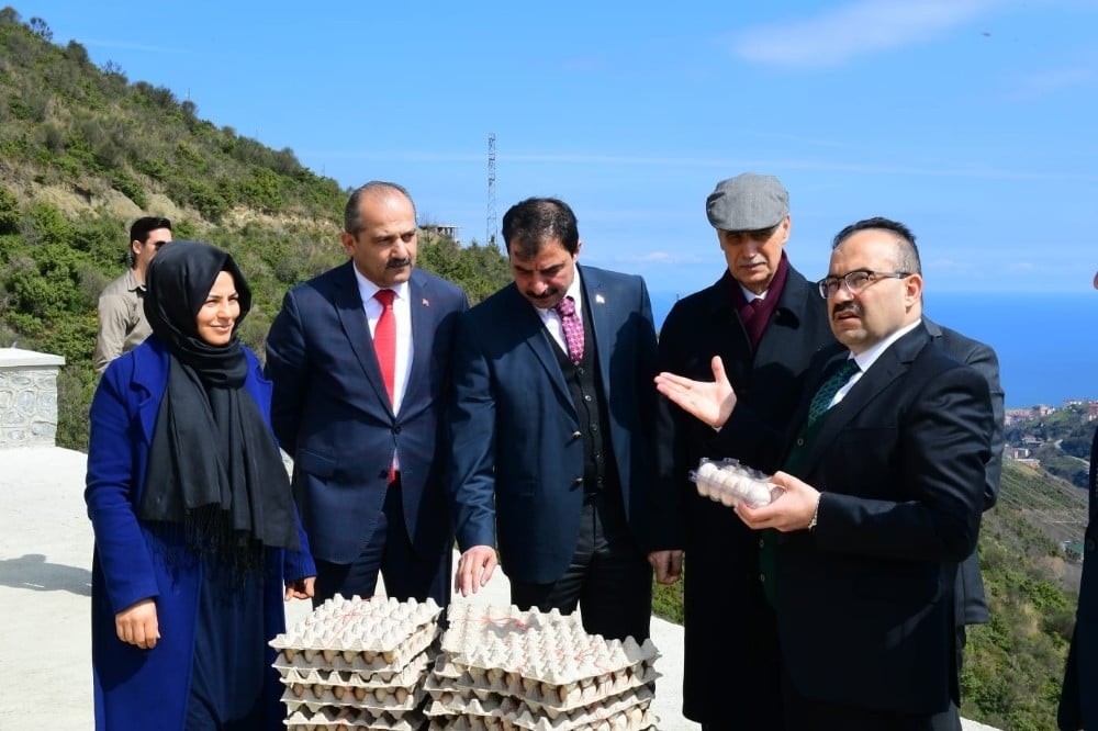 DOKAP Bölgesi Organik Yumurta Tavukçuluğu Projesi Trabzon’da hayat buldu 