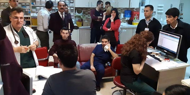 Doktora saldıran hasta yakını gözaltında